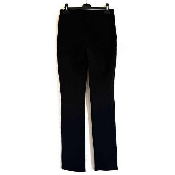 Quince Women’s Ultra-Stretch Ponte Knit Straight Leg Pant Black - Picture 3 of 11